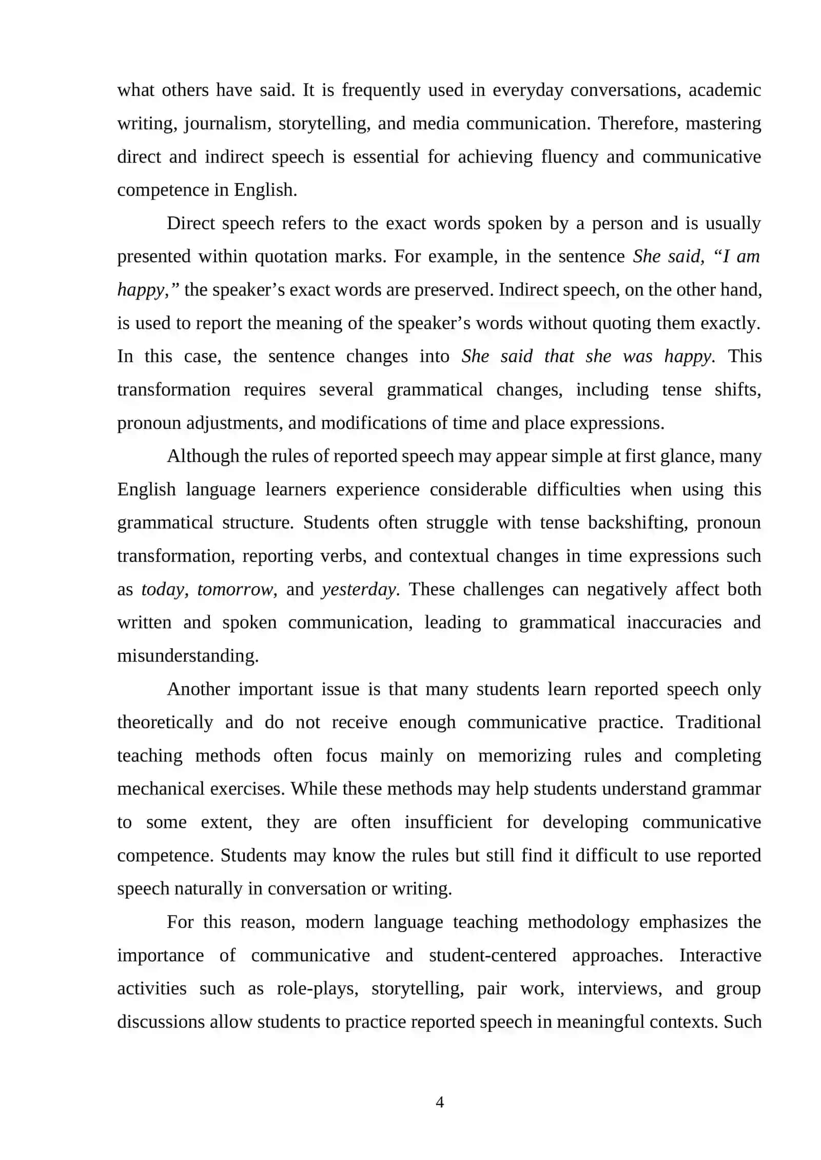 TEACHING DIRECT AND INDIRECT SPEECH 3