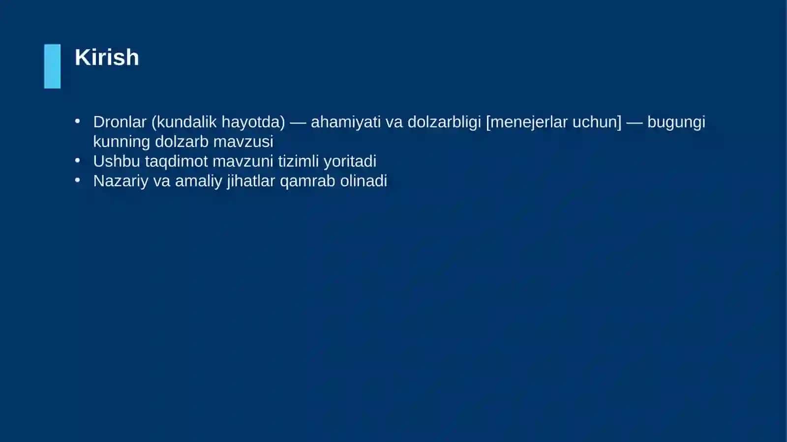 Dronlar (kundalik hayotda) 3