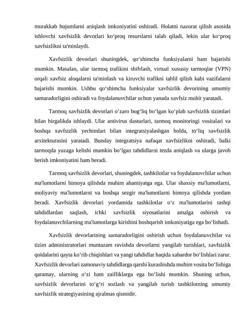 Tarmoq xavfsizlik devorlari 3