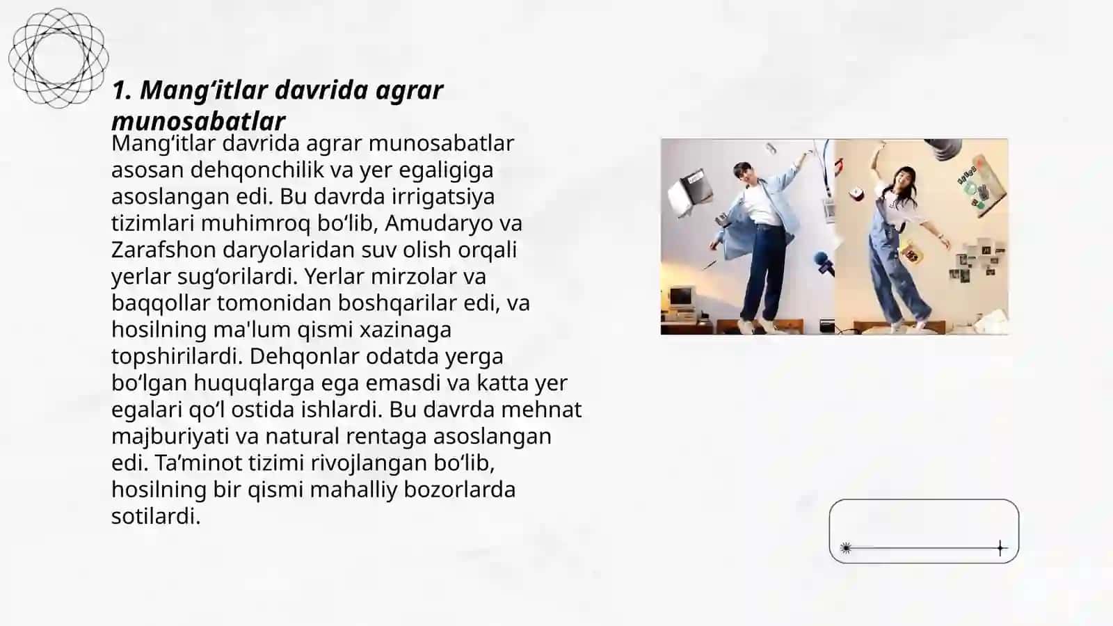 Mangʻitlar davrida ijtimoiy iqtisodiy hayot 3