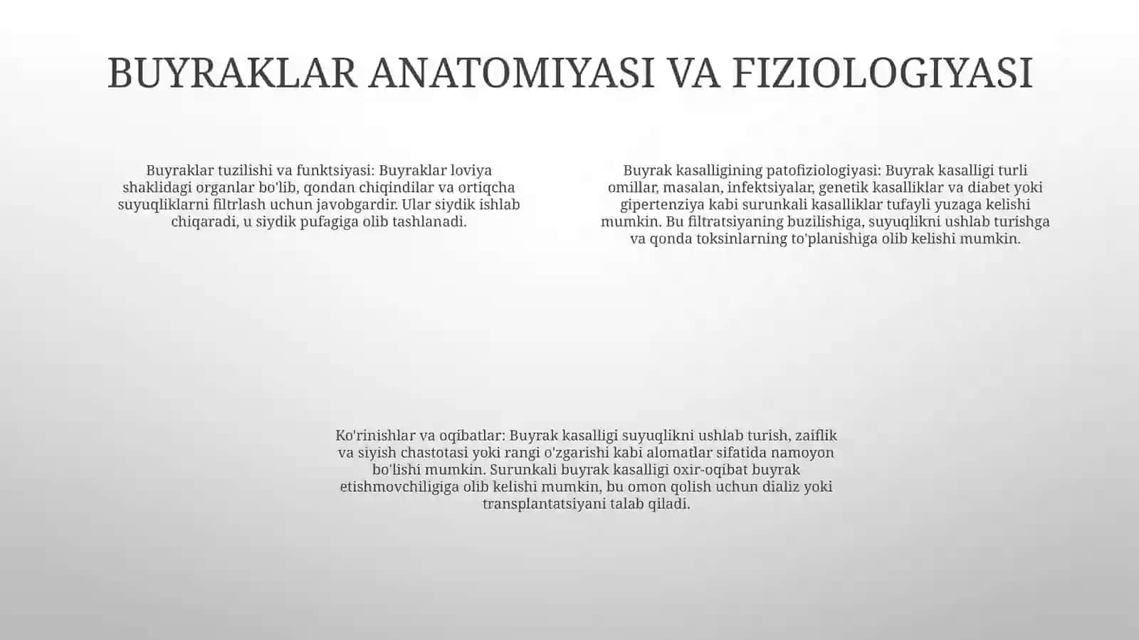Buyrak Patofiziologiyasi 3