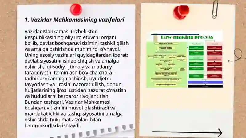 Vazirlar Mahkamasining tarkibi va shakllantirish tartibi 3