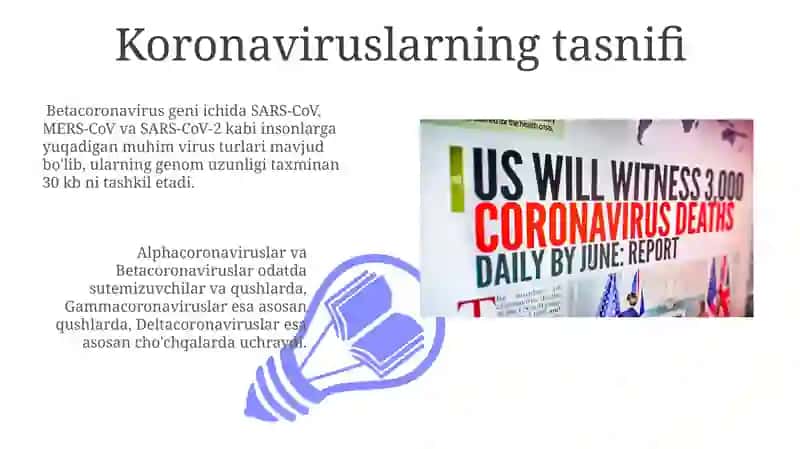 Koronaviruslarga. Harakteristika va laboratoriya tashxisi 3