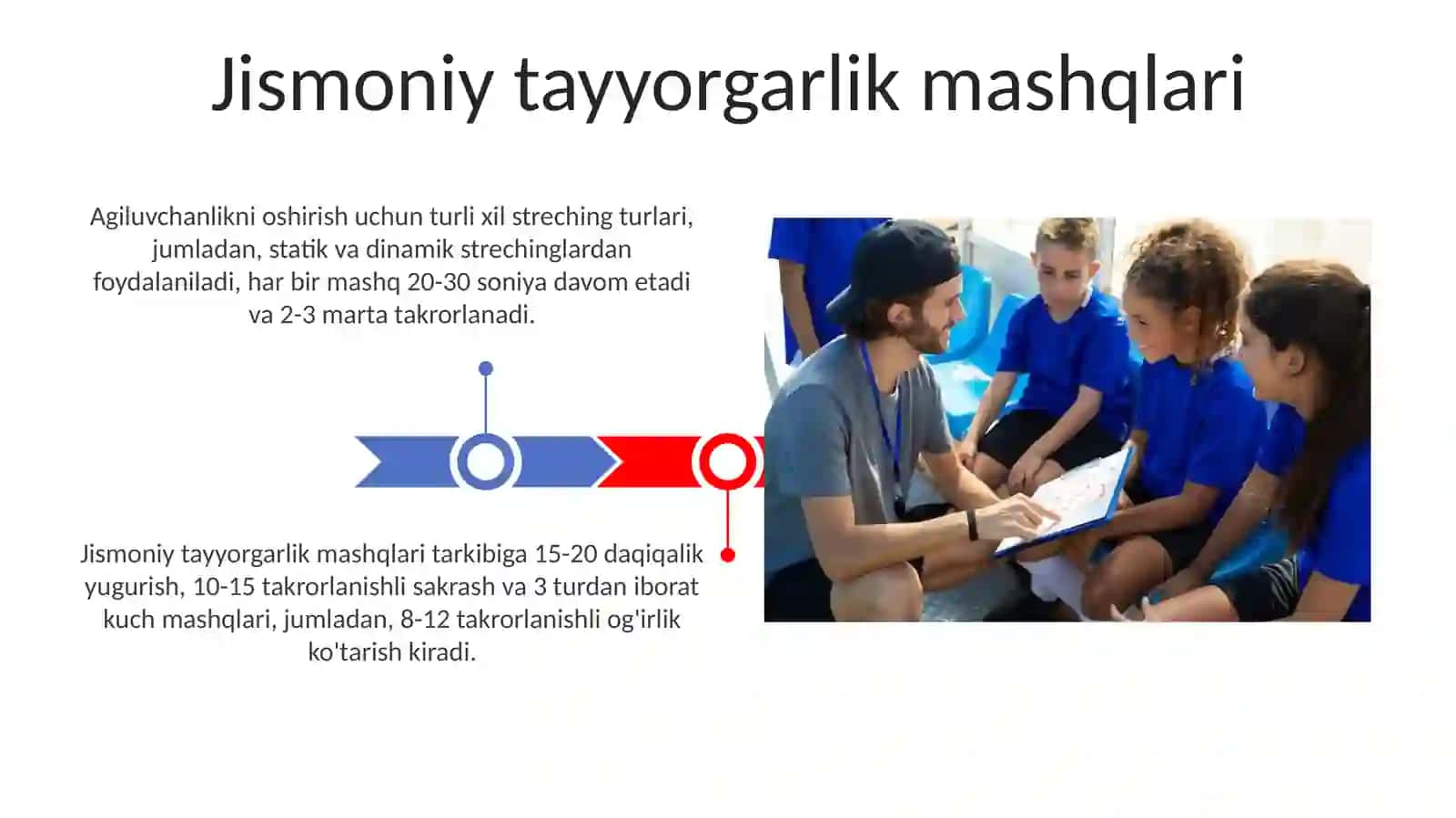 Valibol sport uynga xos harakatli uyinlar órgatish metodikasi 3