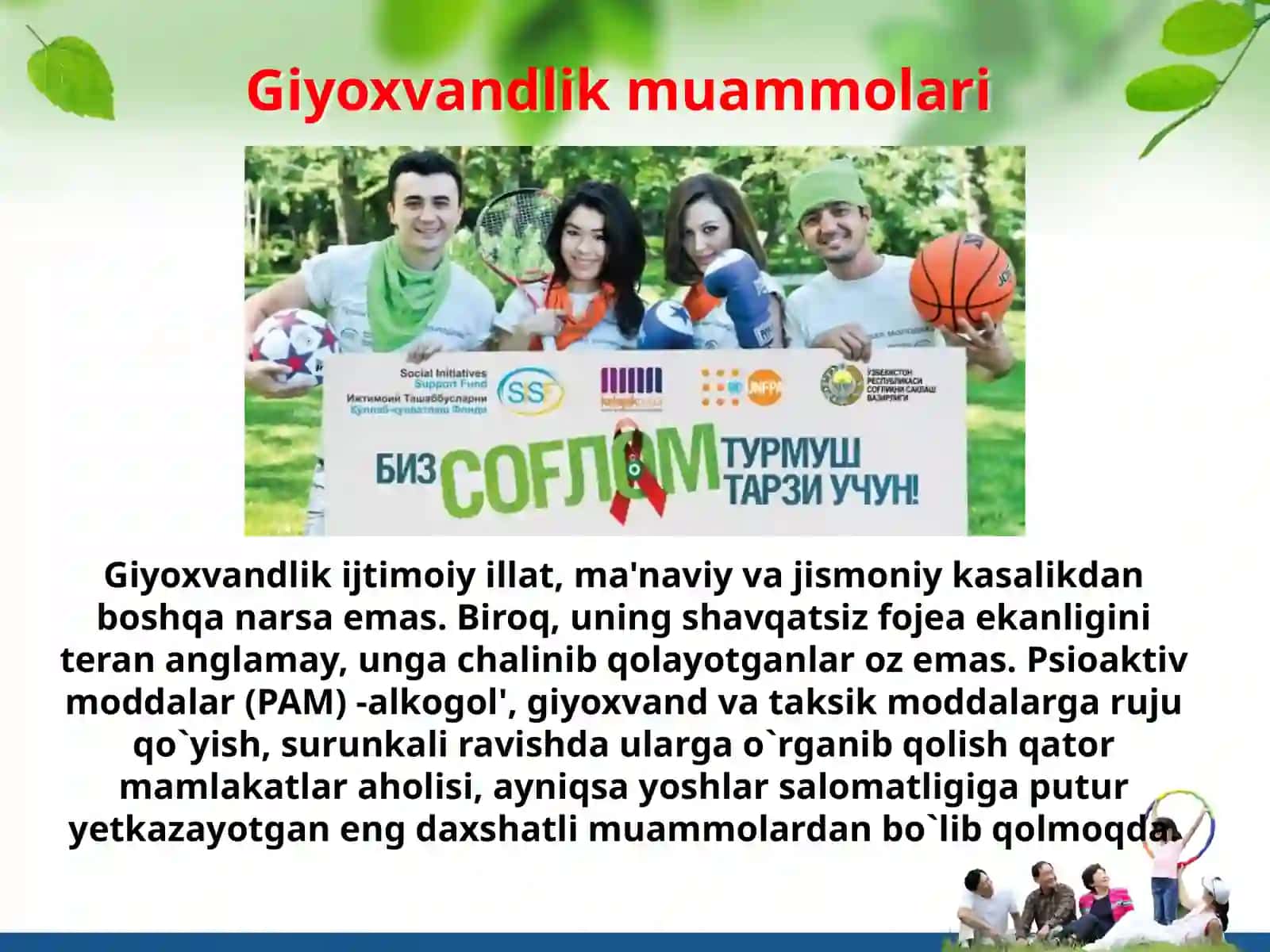 Sog’lomturmushtarzi 3