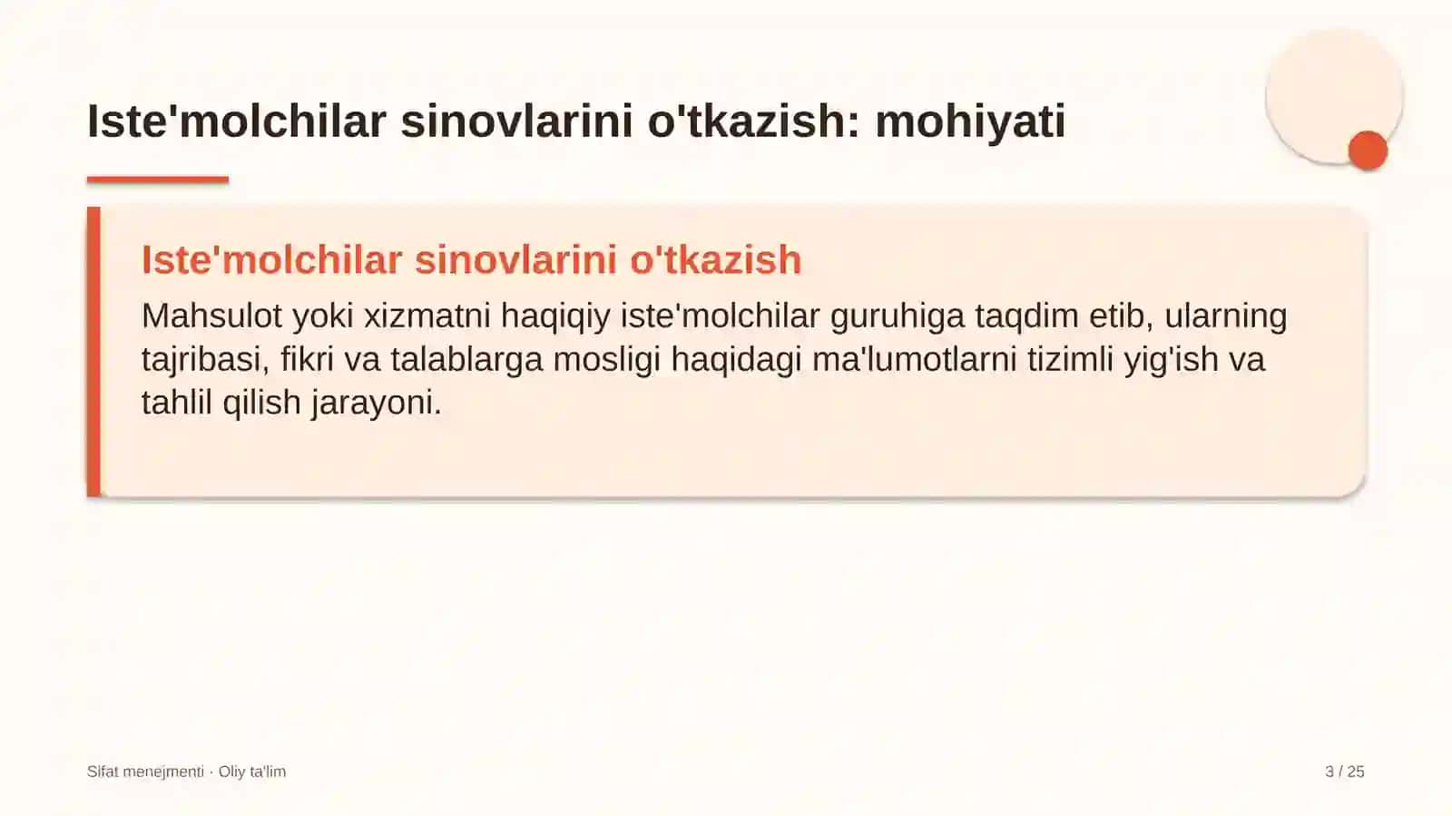 Striming platformalarida iste'molchilar sinovlarini o'tkazish 3