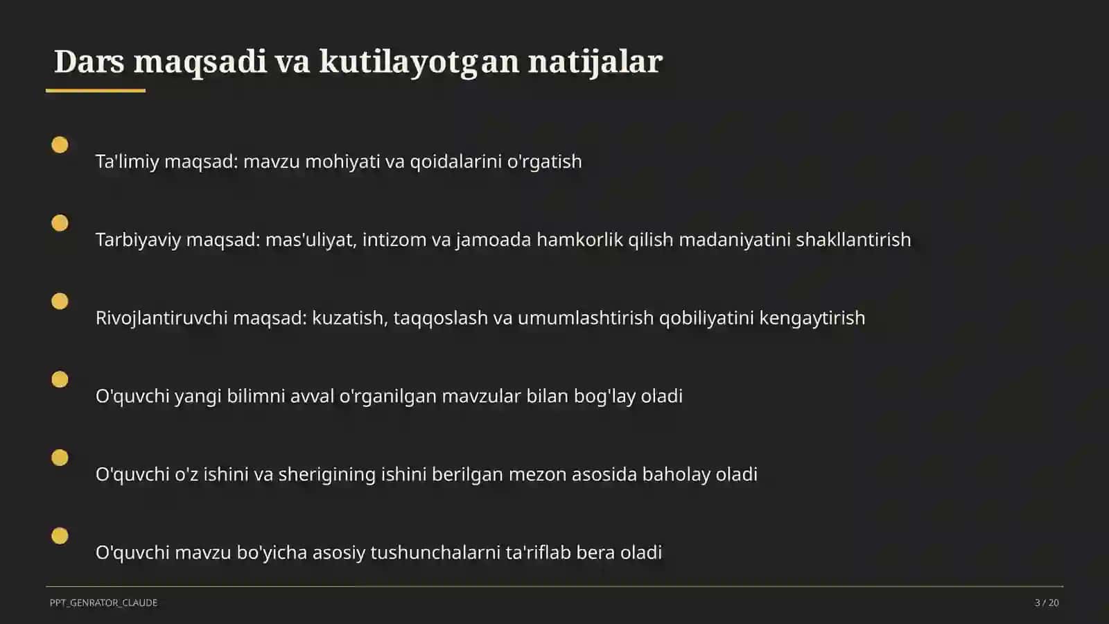 Sinf rahbarining yillik ish rejasi 3