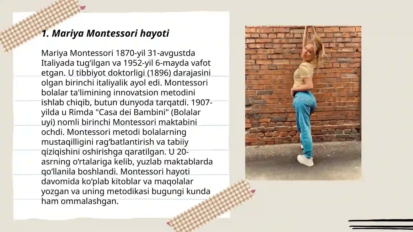 Mariya Montessori 3