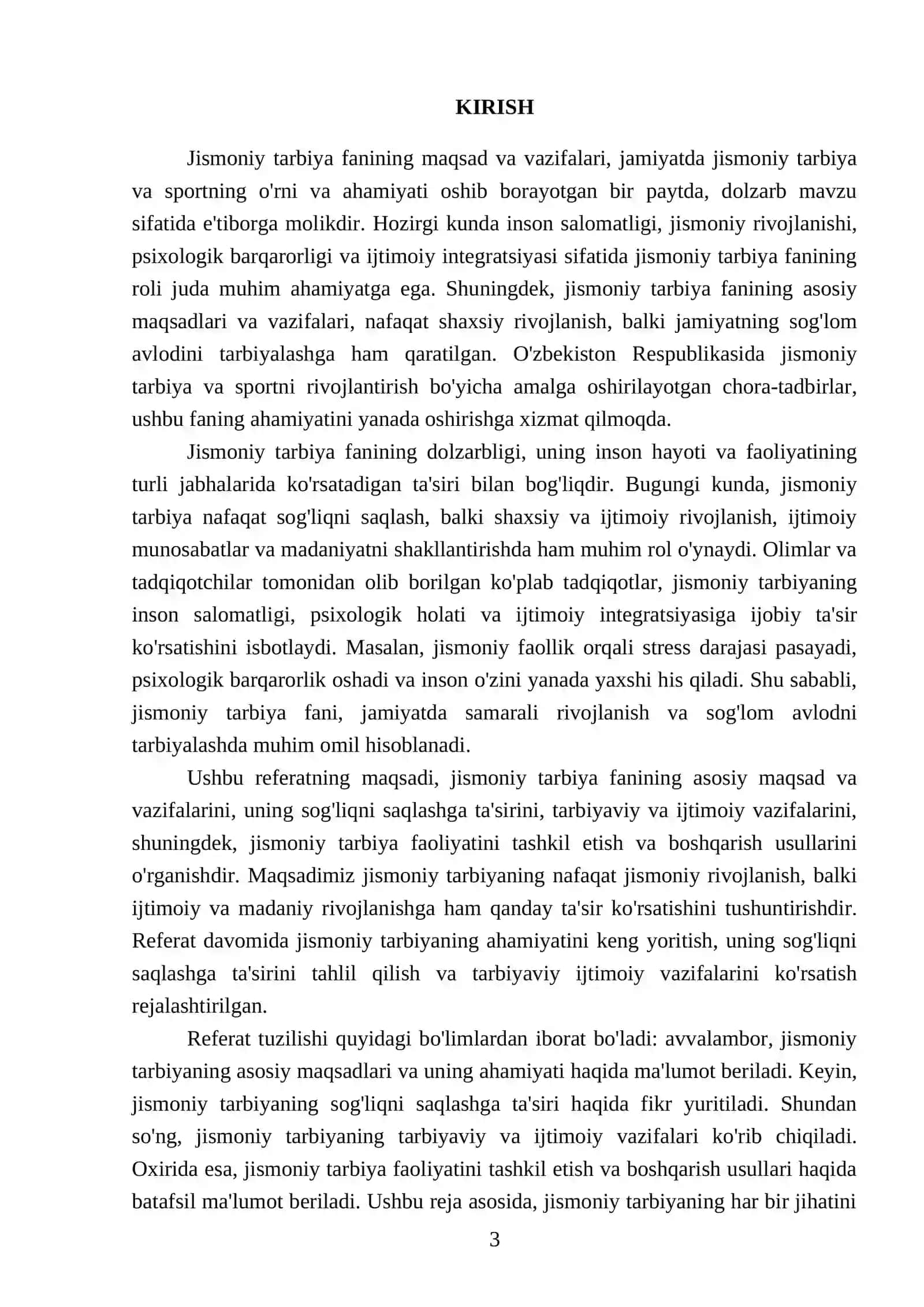 Jismoniy tarbiya fanining maqsad va vazifalari 3
