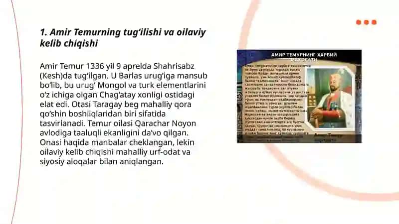 Amir Temur haqida 3