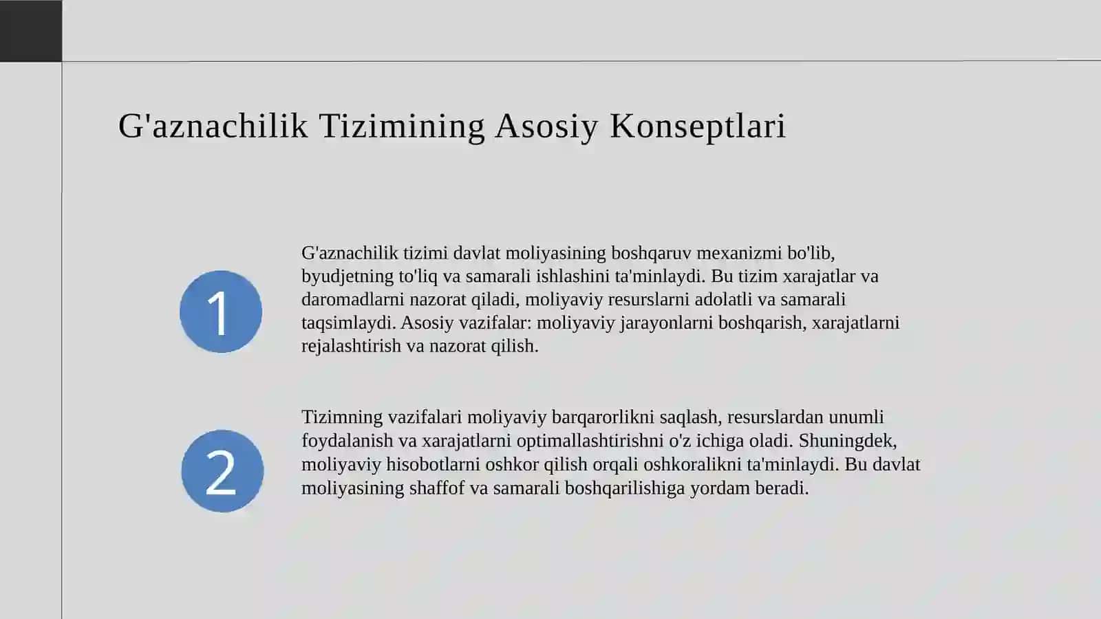 G'aznachiliktizimidabyudjettashkilotlarixarajatlarito'lovtiziminitakomillashtirish 3