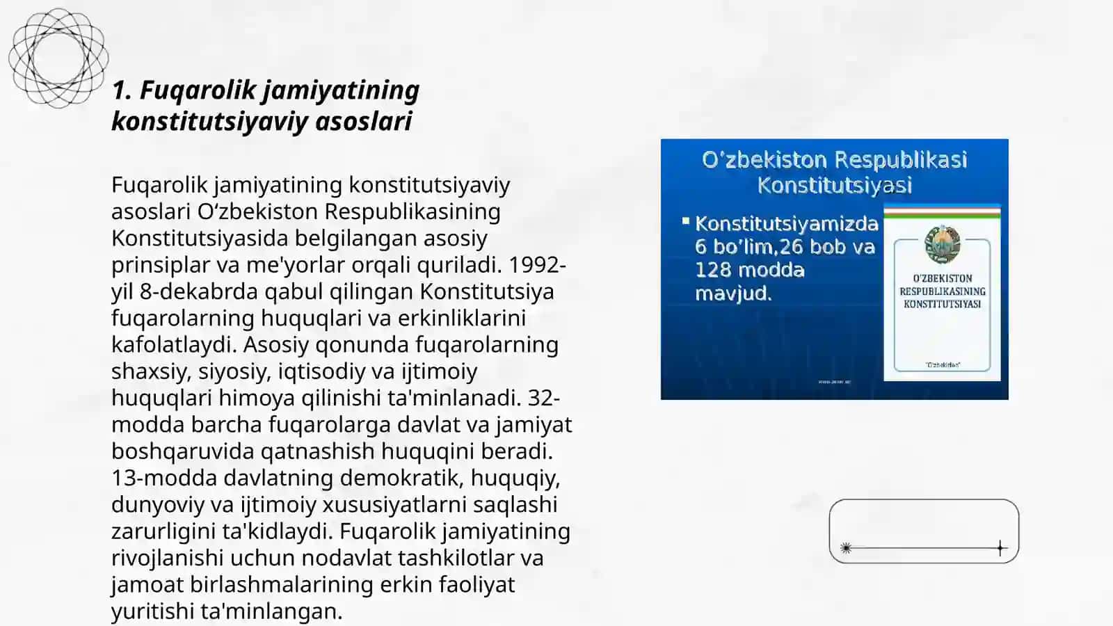 Fuqarolik jamiyatining konstitutsiyaviy asoslari 3