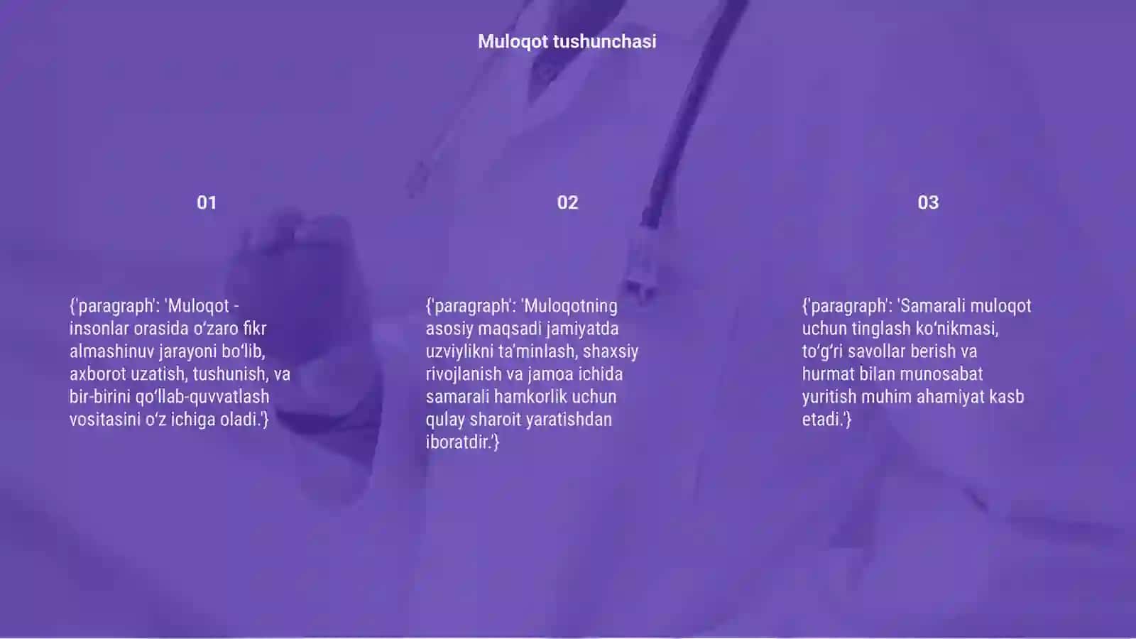 Muloqot 3