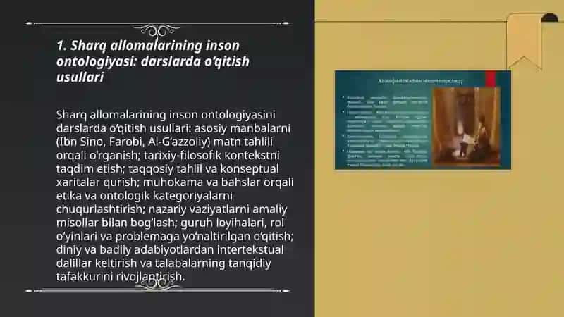 Sharq allomalarining inson ontologiyasi 3