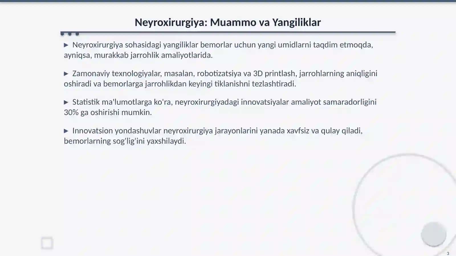 Neyroxirurgiyadagi Innovatsiyalar 3