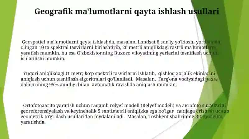 Umumiy Geografik Xaritalarni Yaratish va Ularni Qo'llash 3