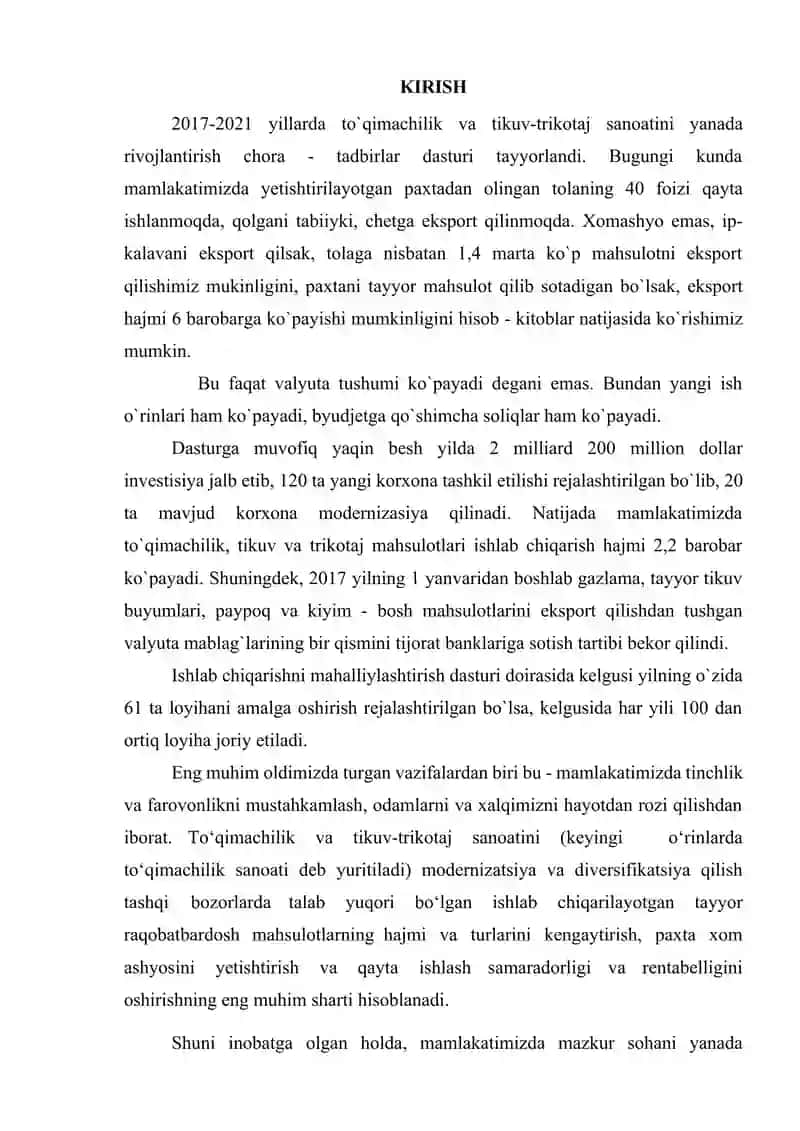 Erkaklar kapyishoni texnologik jarayonlarini loyihalash 3