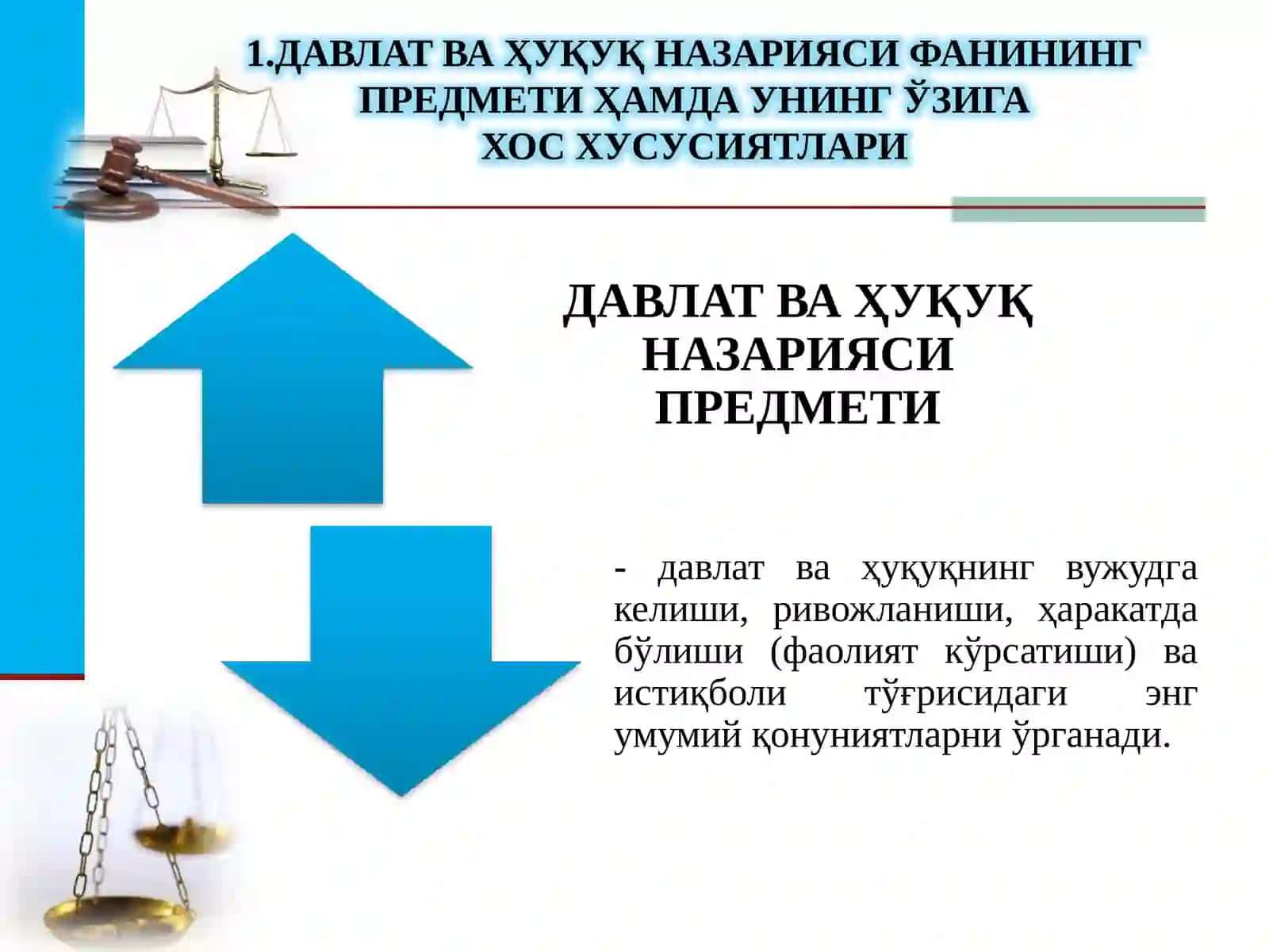 Давлат ва ҳуқуқ назарияси 3