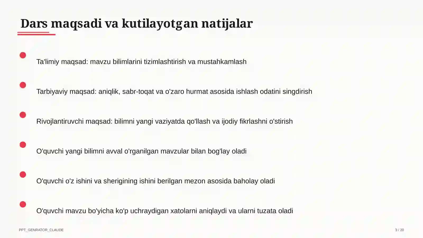 Huquq va iqtisodiyot asoslari (9–11) — o'qituvchilar uchun 3