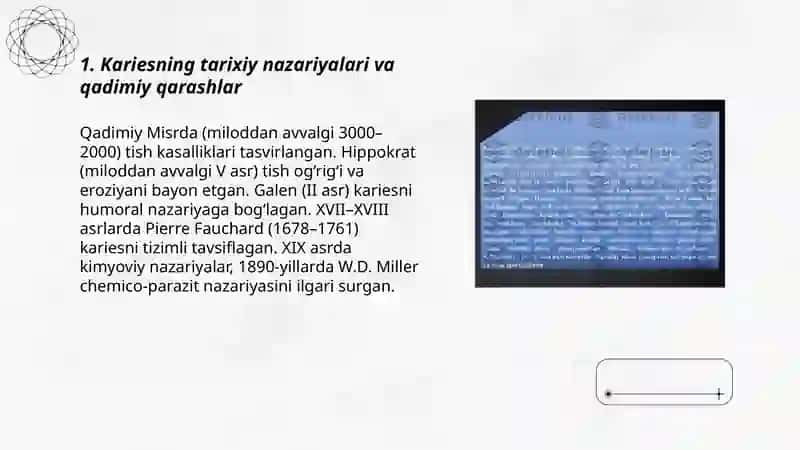Kariesning kelib chiqishi va paydo boʻlish nazariyalari 3