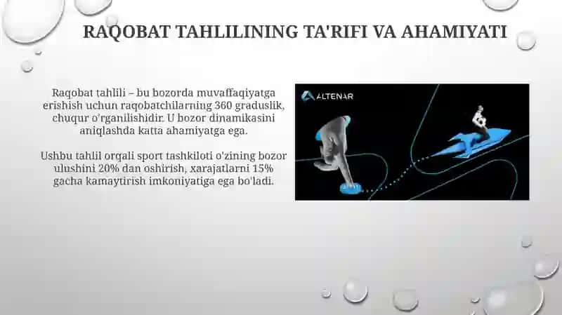 Raqobatchilar tahlili sport marketingida 3
