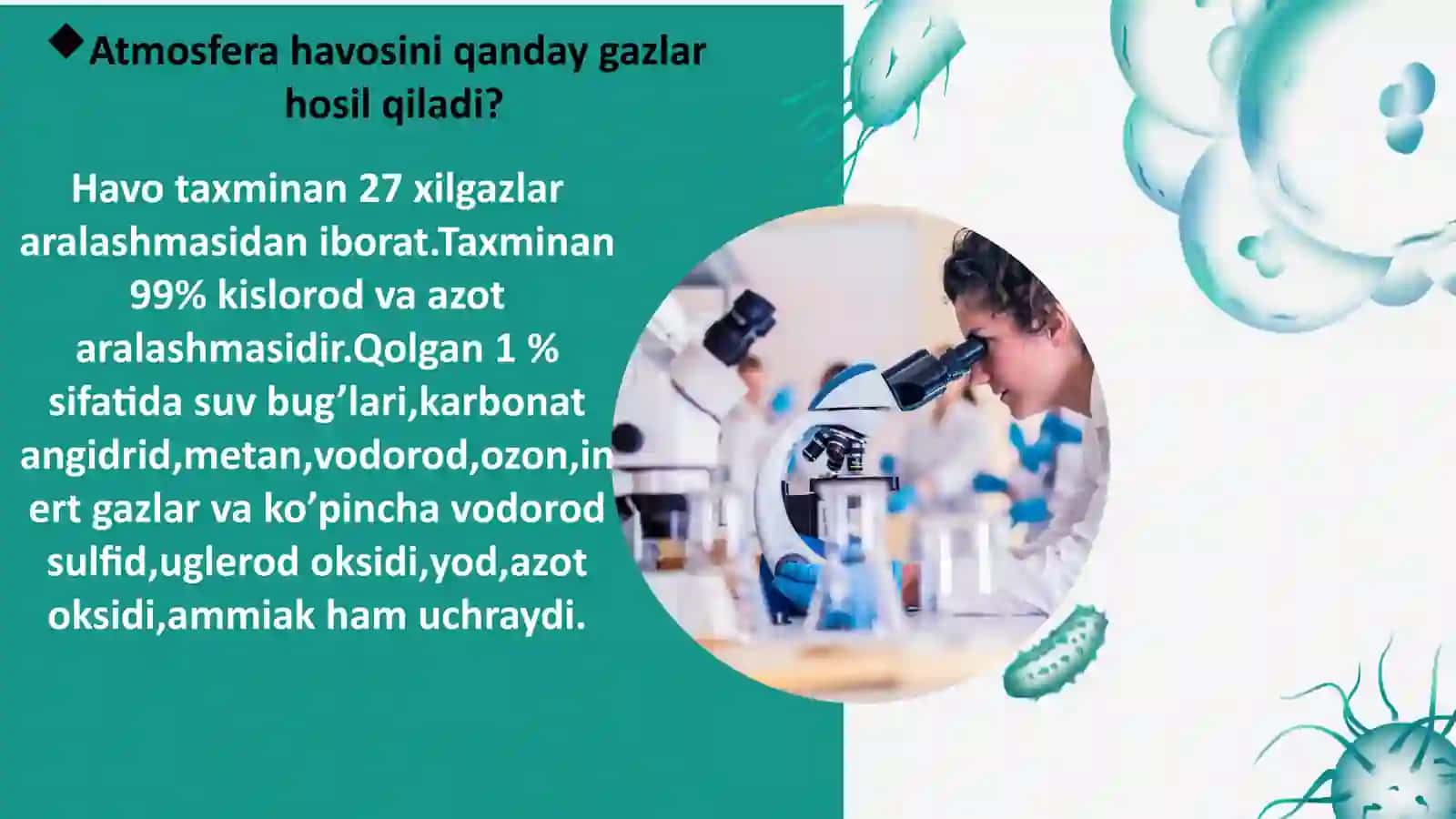 Havo va uning tarkibi 3