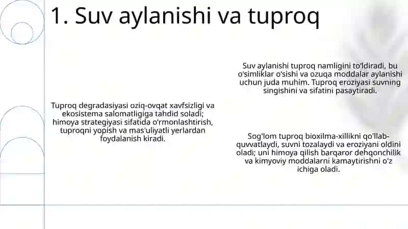 Tuproqning ahamiyati va uni muhofaza qilish 3