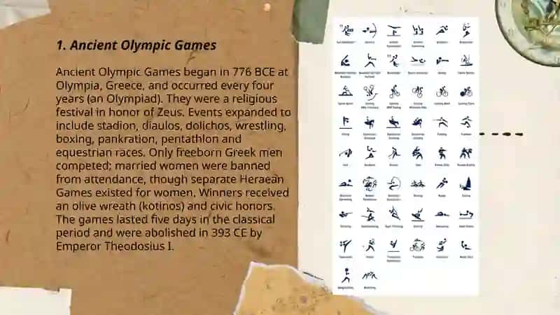 The Olympic games 3
