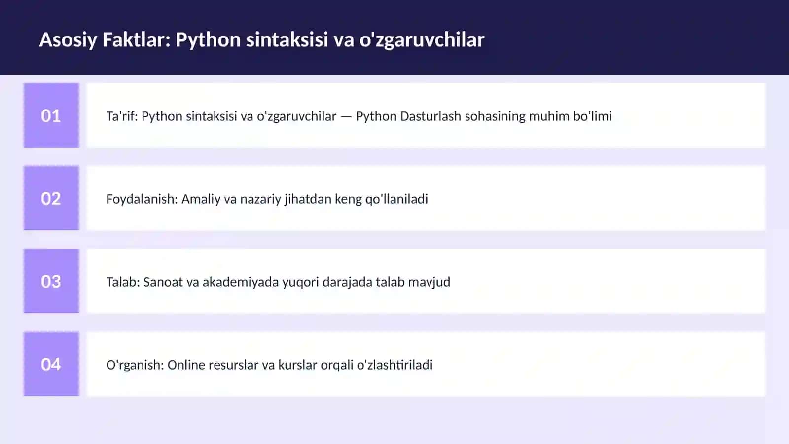 DASTURLASH | PYTHON DASTURLASH 3