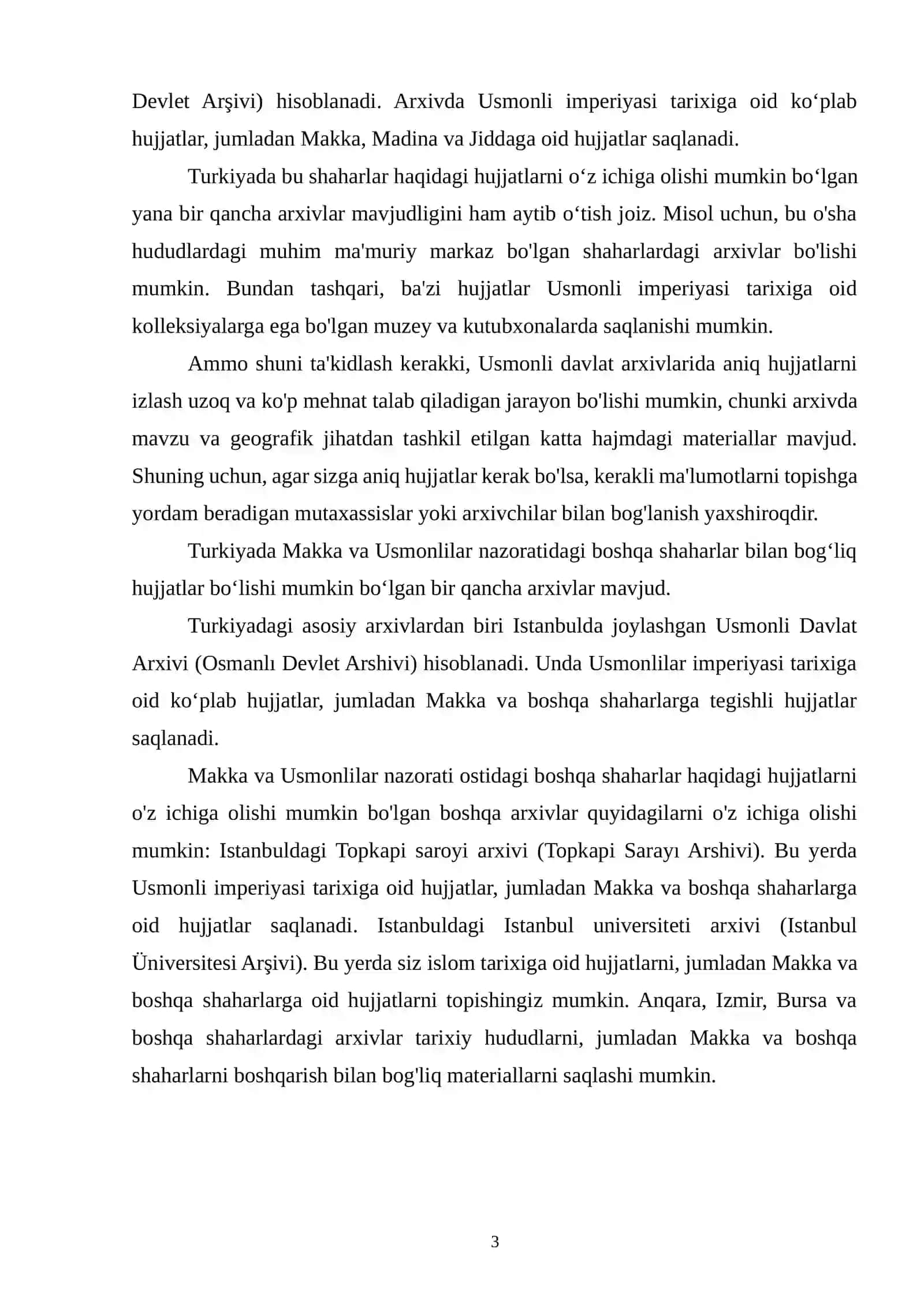 Turkiya davlatida arxivi ishi 3