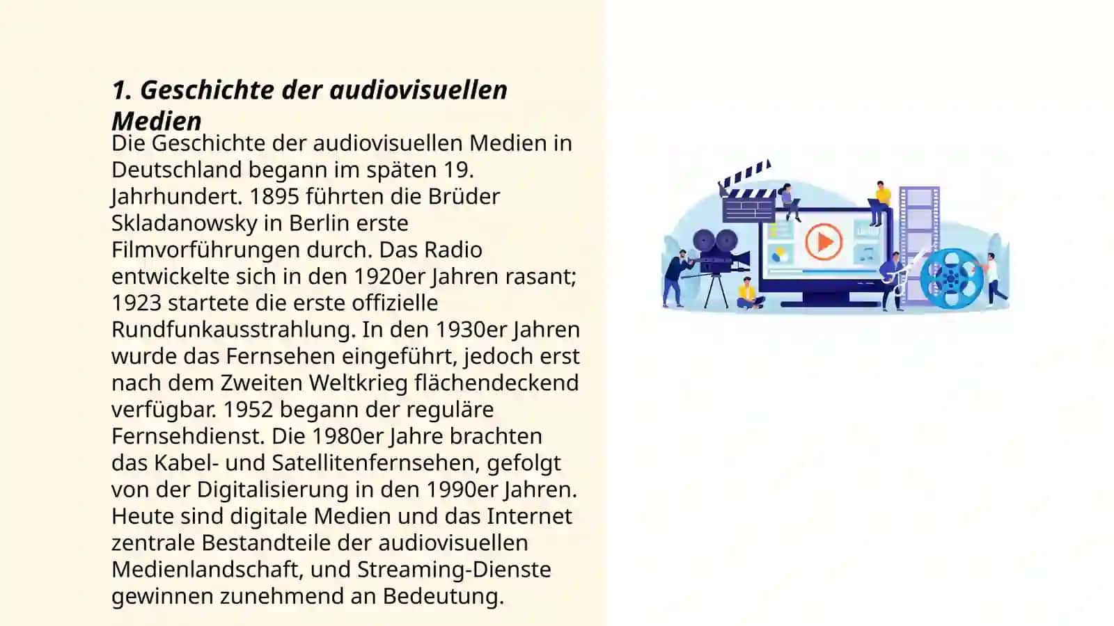 Geschichte der audiovisuellen Medien 3