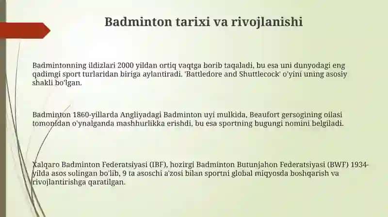 Badminton 3