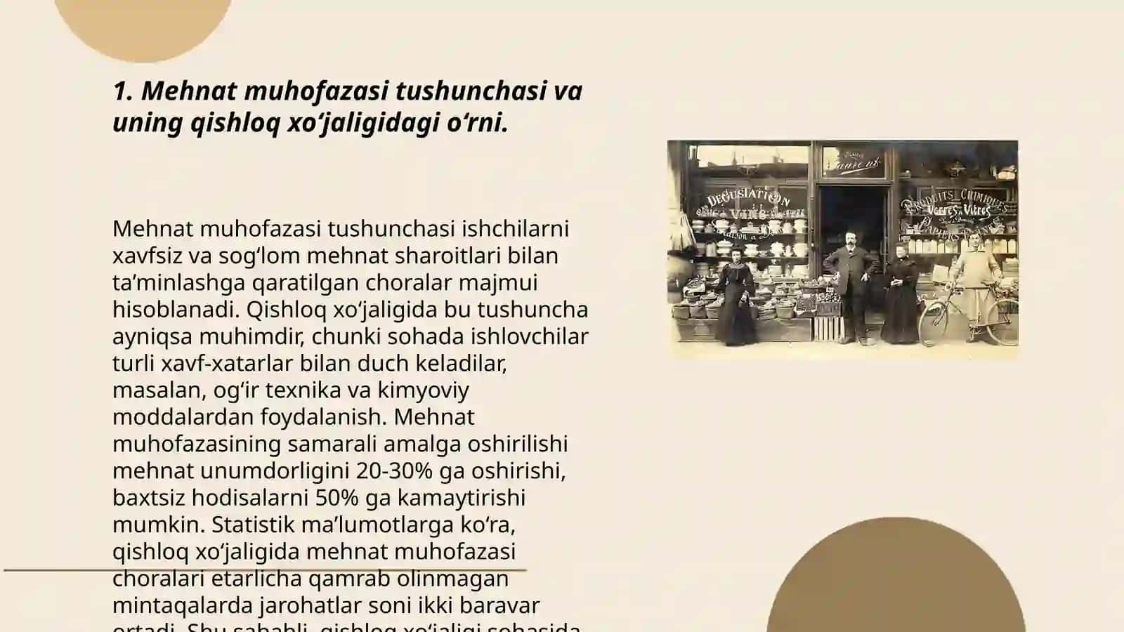 Mehnat Muhofazasi Qishloq Xo‘jaligidagi 3