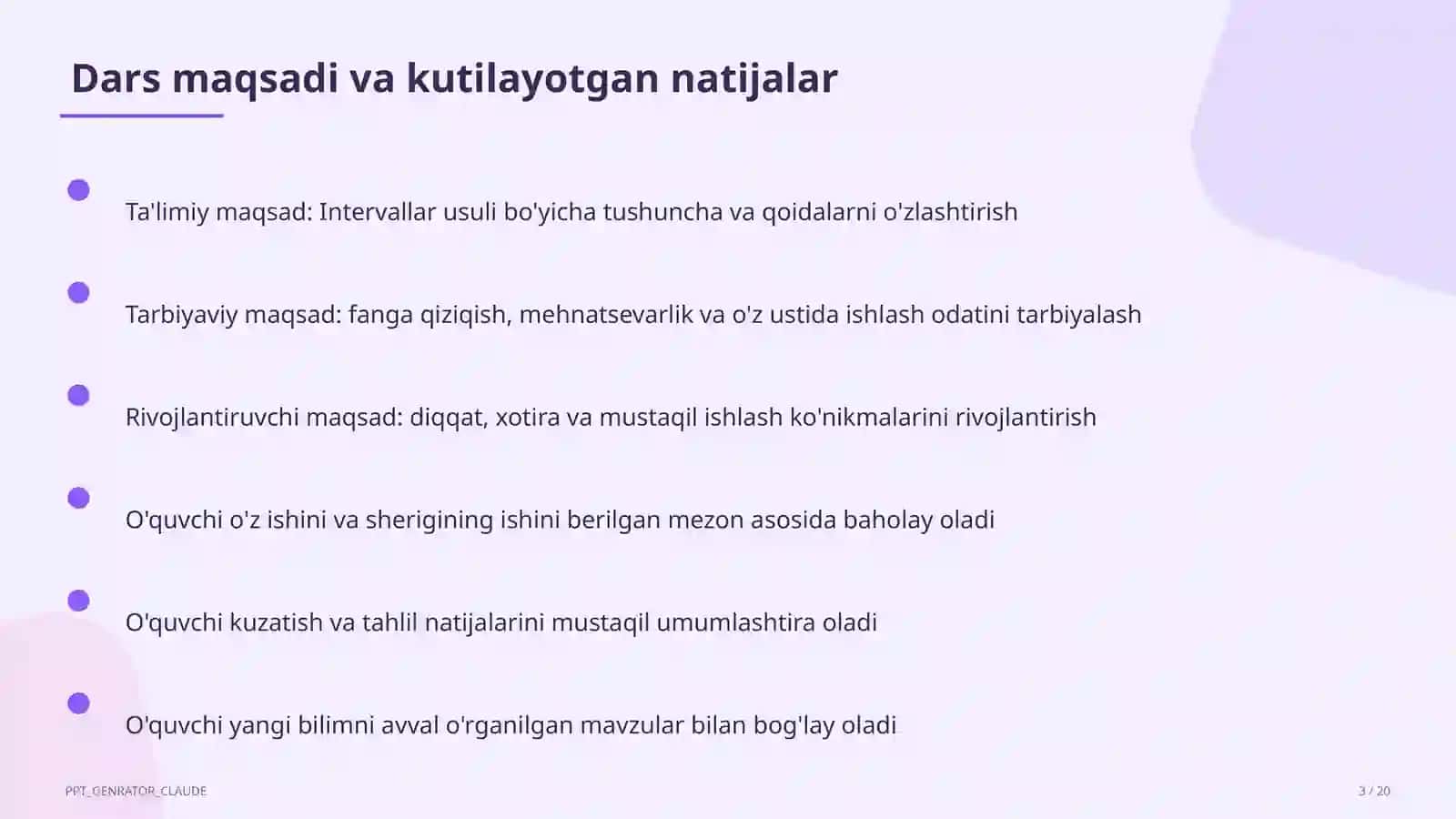 Intervallar usuli (9-sinf) 3