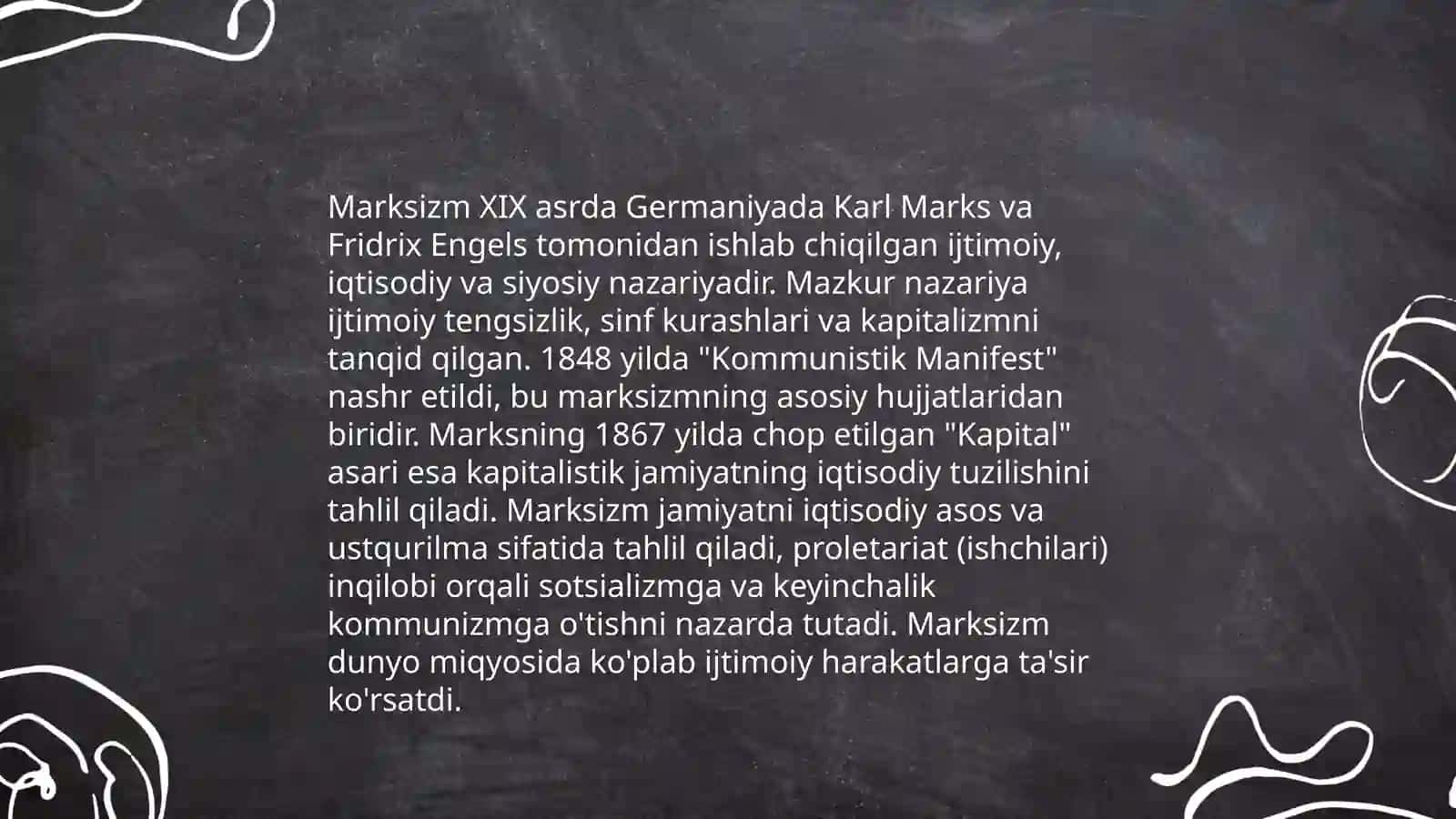Marksizm talimoti 3