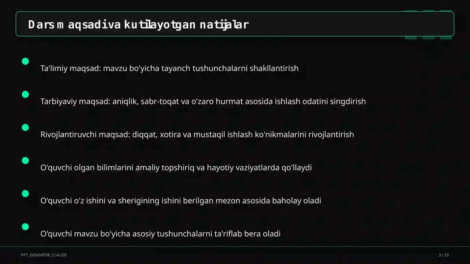 Mirzo Ulug'bek va uning rasadxonasi (5-sinf) 3