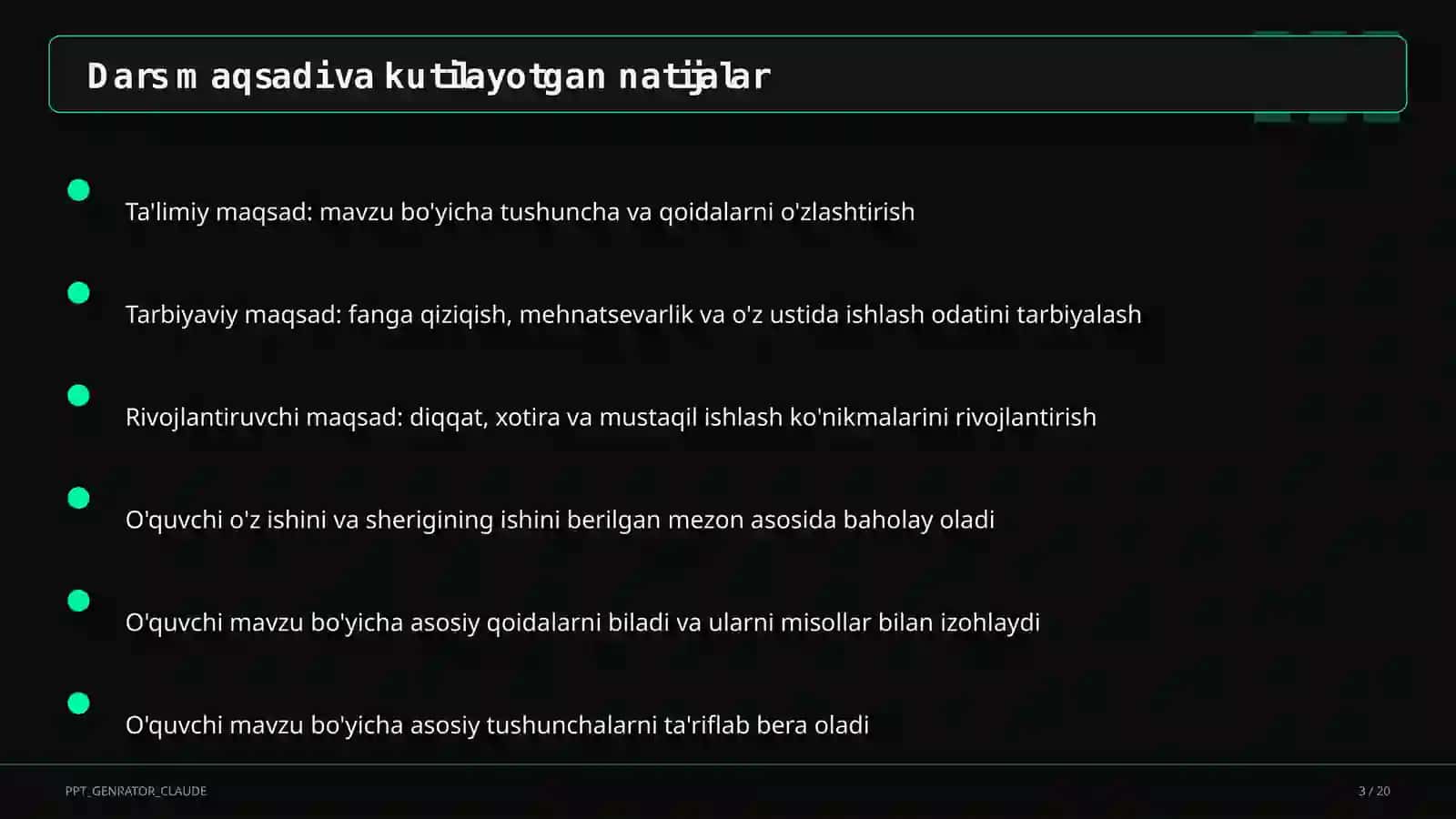 Aldegidlar va karbon kislotalar (10-sinf) 3