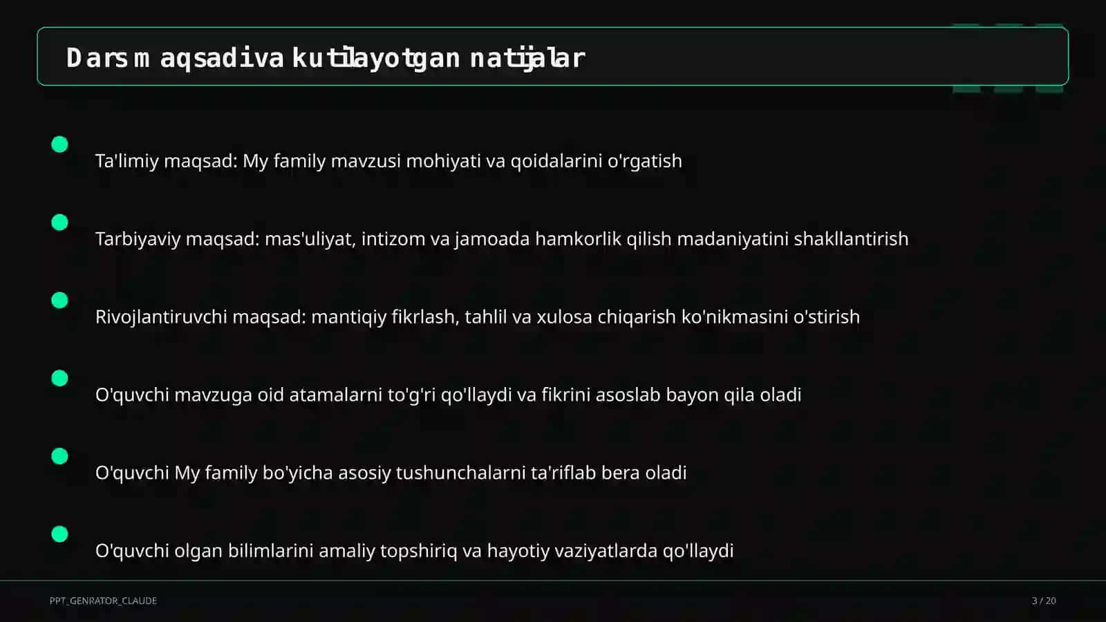 My family (1-sinf) 3