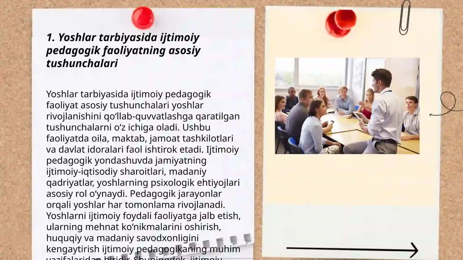 Yoshlar tarbiyasida ijtimoiy pedagogik faoliyat mazmuni, tuzulmasi va funksiyalari 3