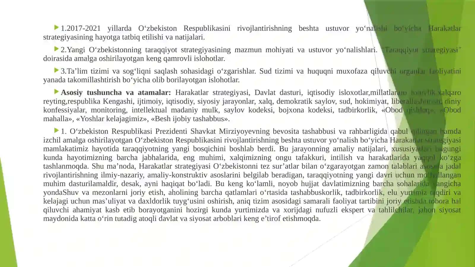 O'zbekistondagi rahbar yangiliklari 3