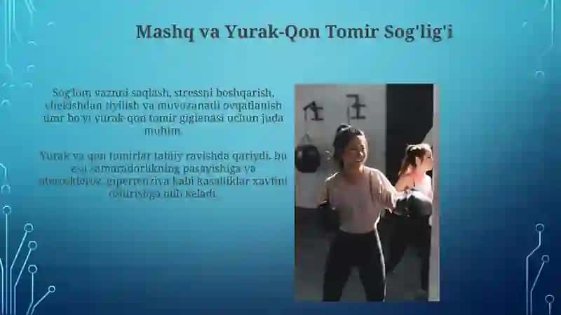 Yurak qon tomir tizimining yoshga doir fiziologiyasi va gigiyenasi 3