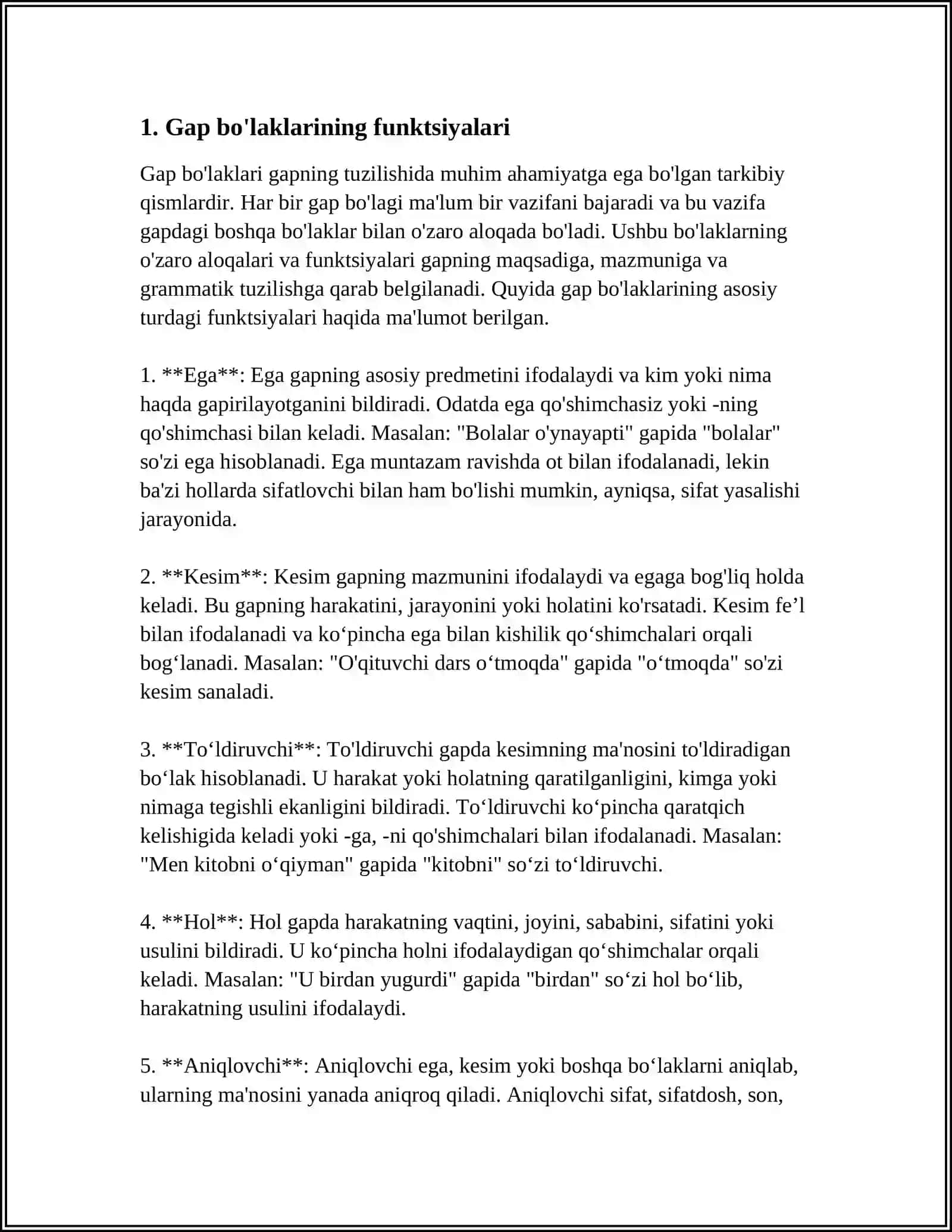 GAP BÓLAKLARINING USLUBIY XUSUSIYATLARI 3