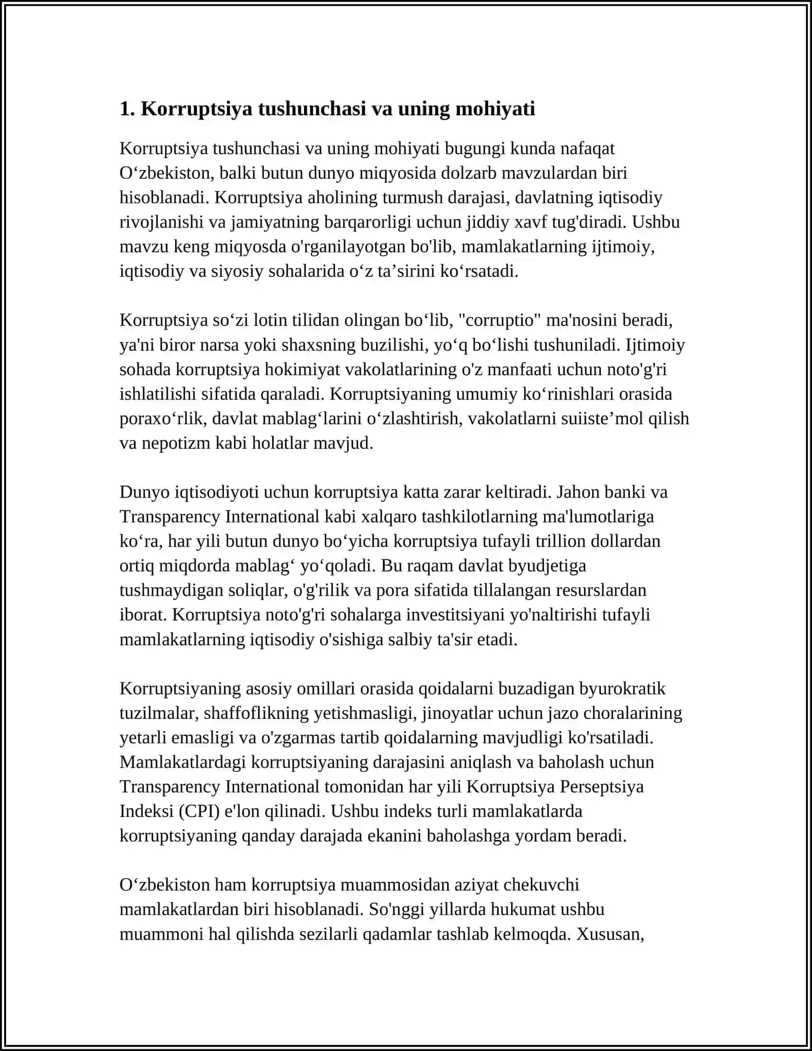KORRUPSIYANING MOXIYATI VA UNING OQIBATLARI 3