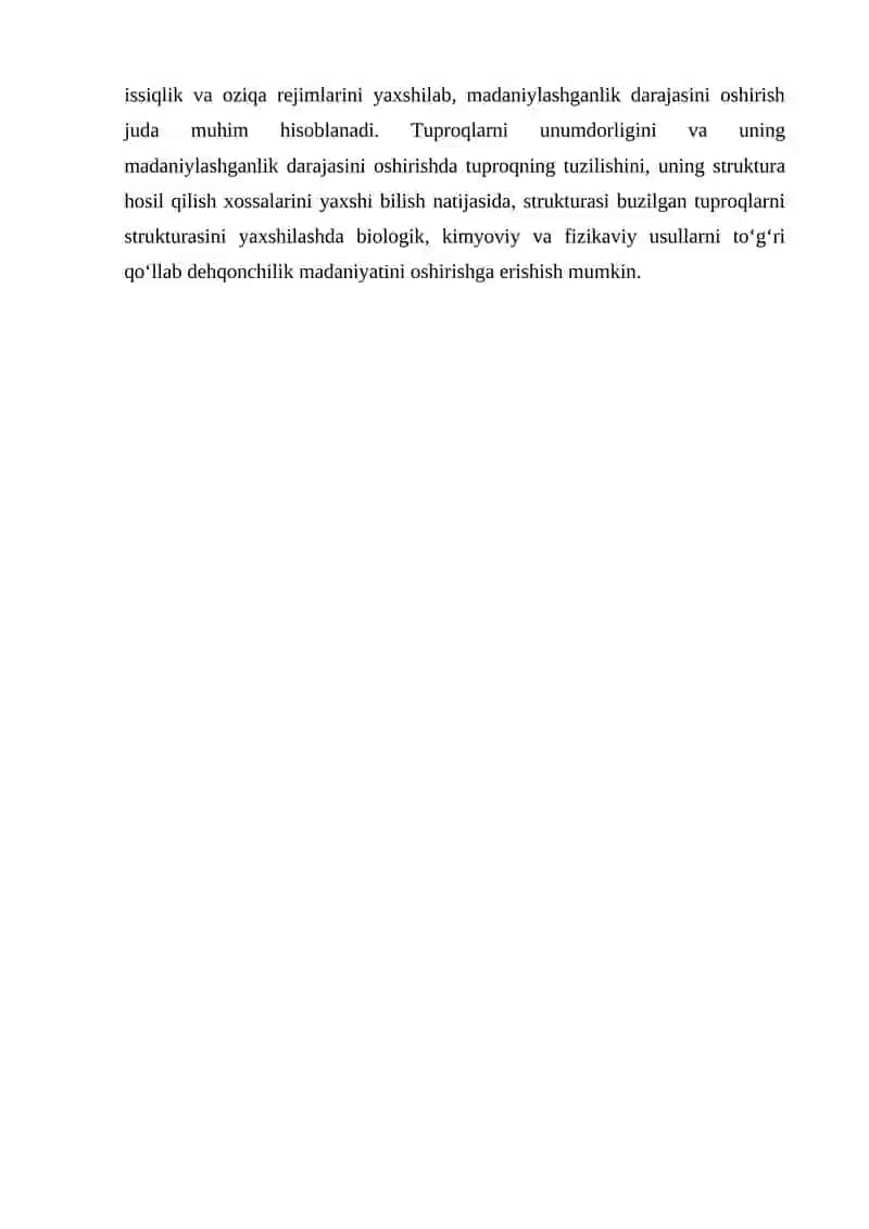 Tuproq chirindisi (gumus) 3