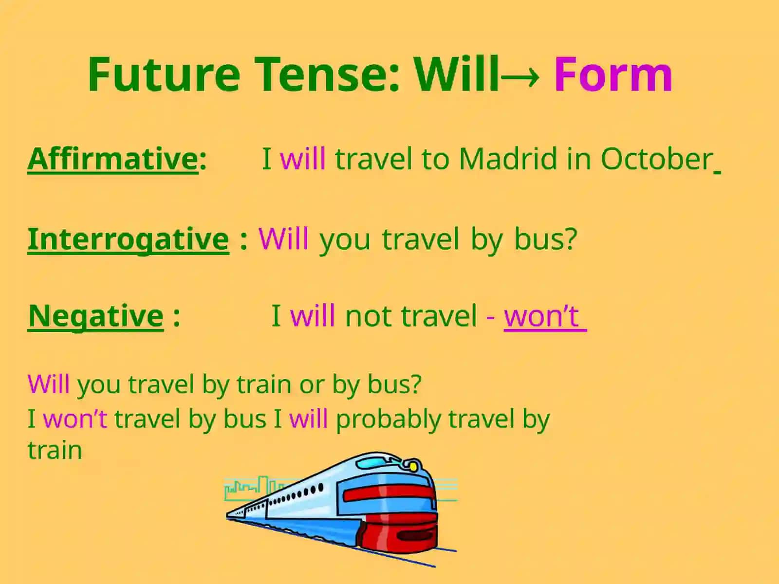 FUTURETENSES:WILL/GOINGTO 3