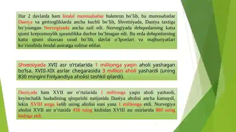 Shimoliy Yevropa mamlakatlari yangi davrda 3