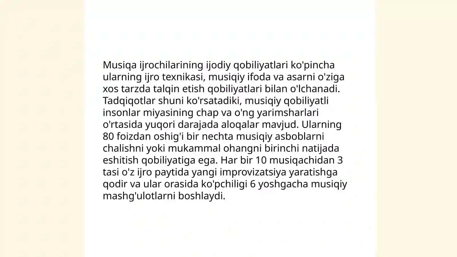 Musiqa ijrochisining shaxsiy sifatlari 3