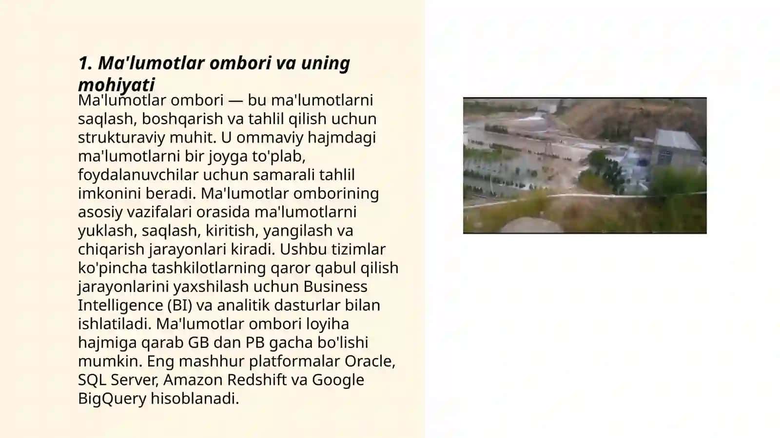 Ma'lumotlar ombori 3