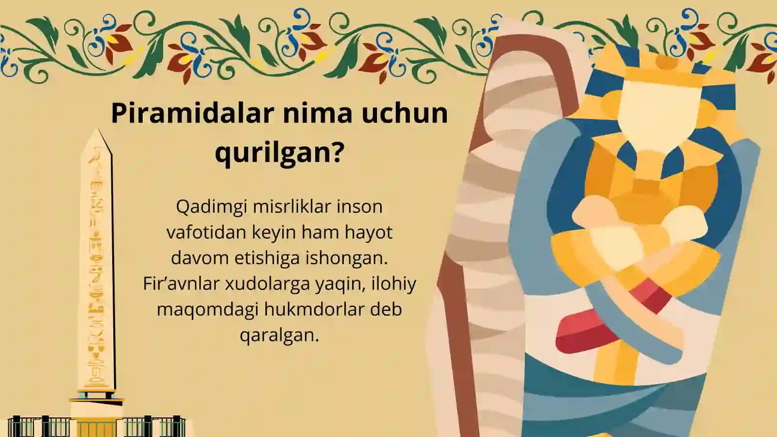Qadimgi Misr piramidalari: qanday va nima uchun qurilgan? 3