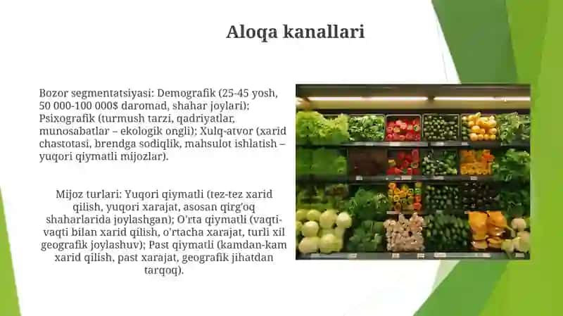 Bozor sigmentatsiyasi va haridor turlari 3